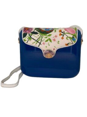 Rare Vintage 1970's Gucci Flora Bag